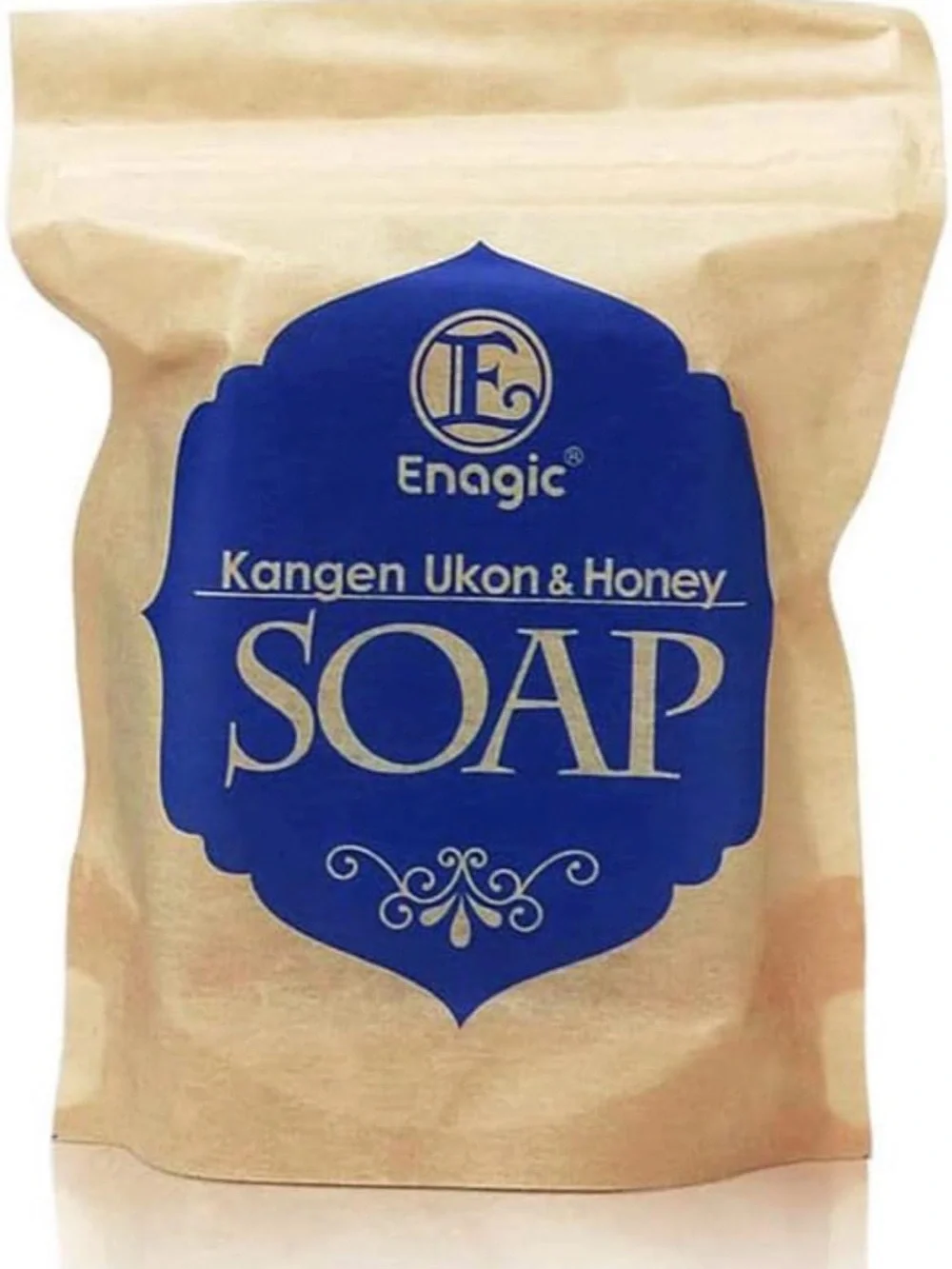 Kangen Ukon & Honey Soap - Blue and Cream
